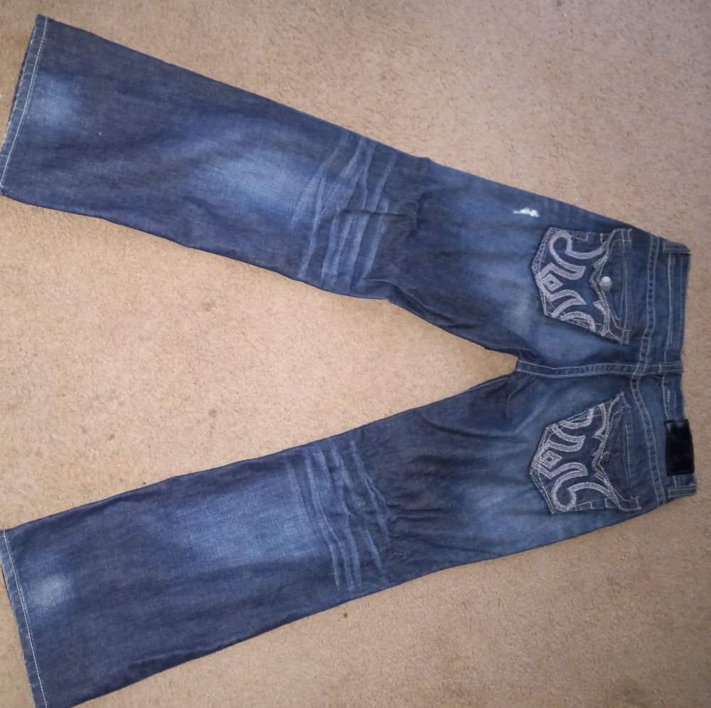 Mek jeans size 34x34 dark blue